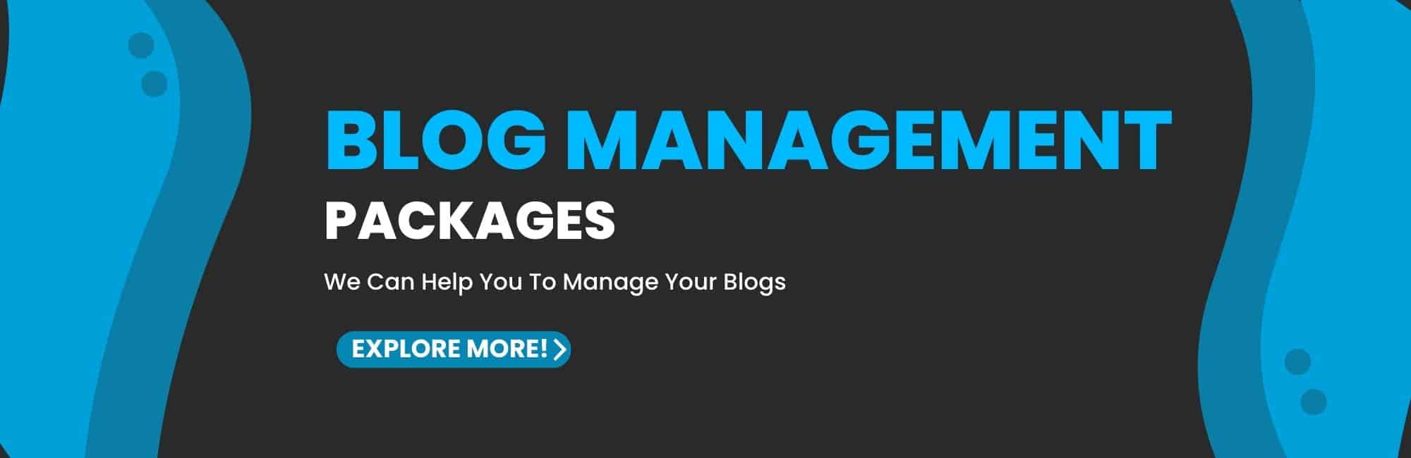 blog management packages